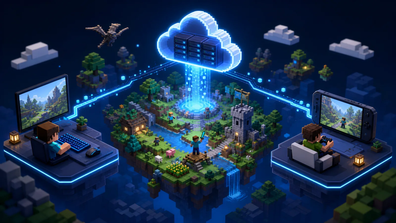 Ilustrasi pendukung Berapa RAM untuk Server Minecraft? Ini Cara Menghitungnya