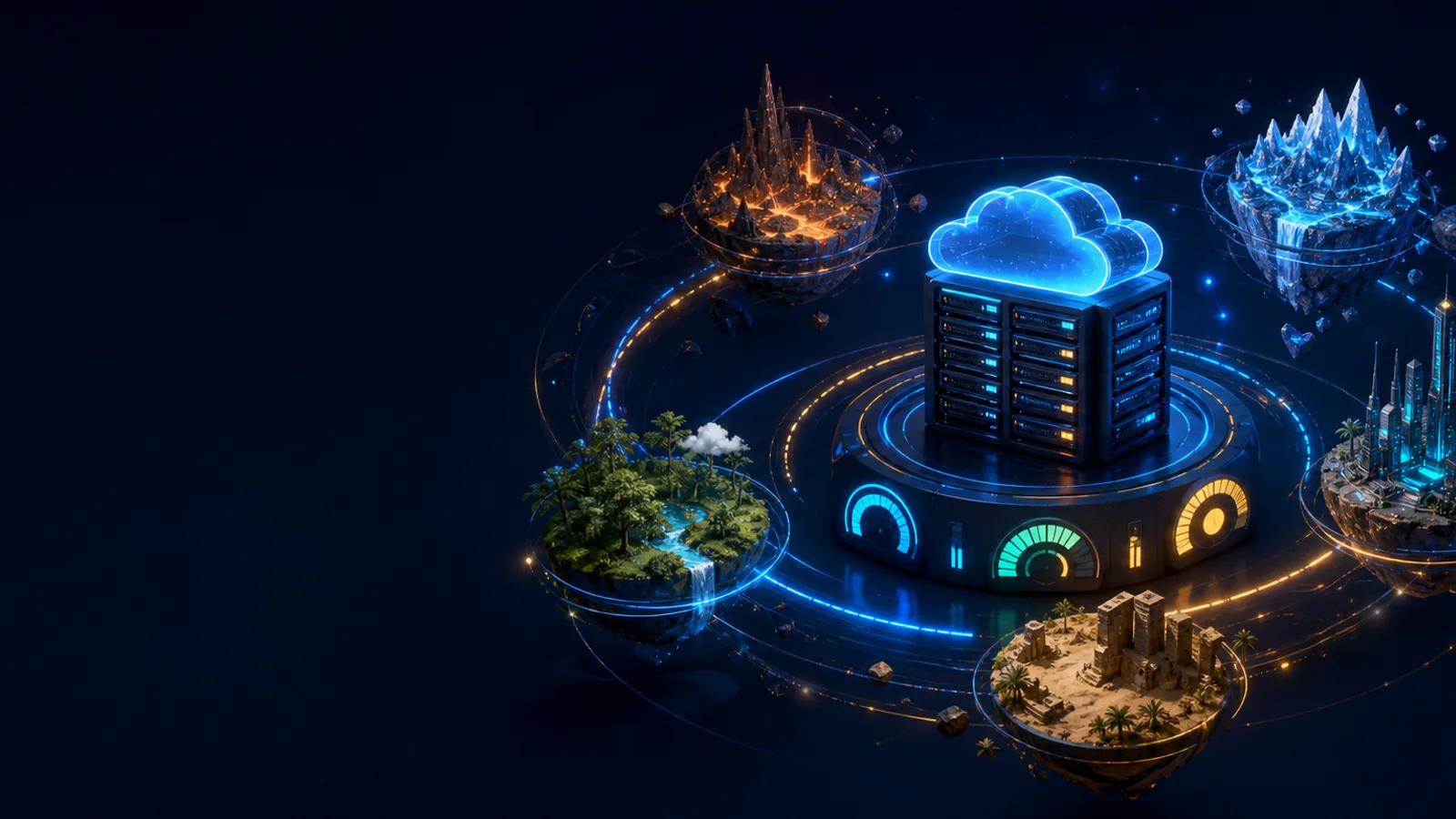 Ilustrasi pendukung Cara Memilih Game Server Hosting yang Tepat